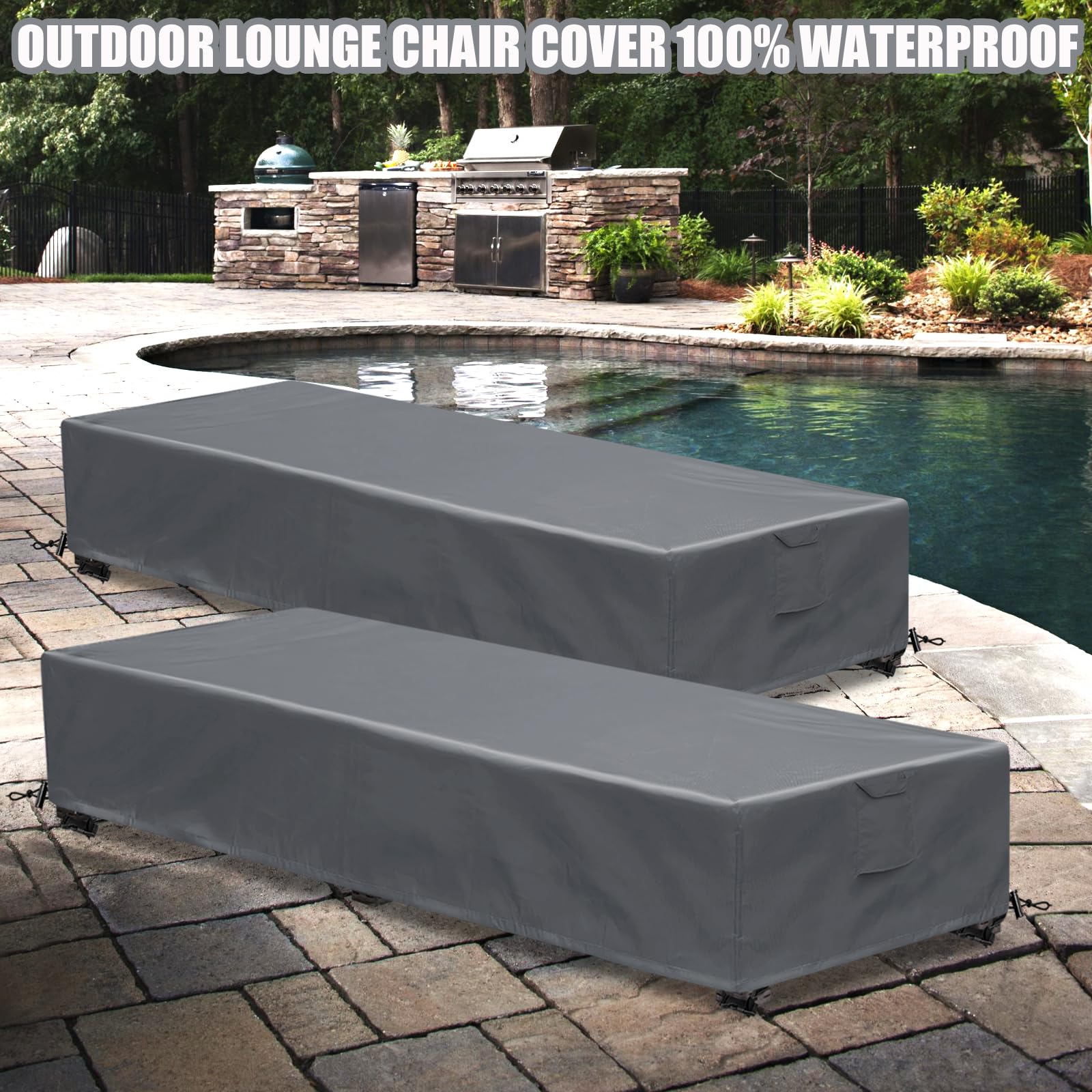 GoldenRaindrop vented design maintains airflow and prevents moisture buildup.