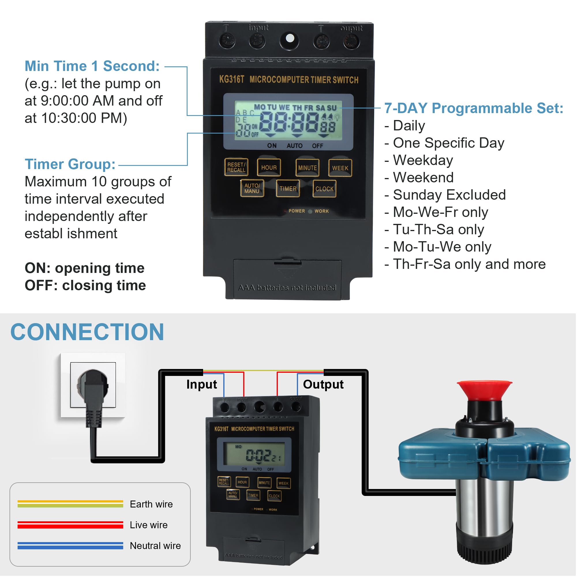 Goldlife Plug-and-Play Installation simplifies setup and reduces wiring work.