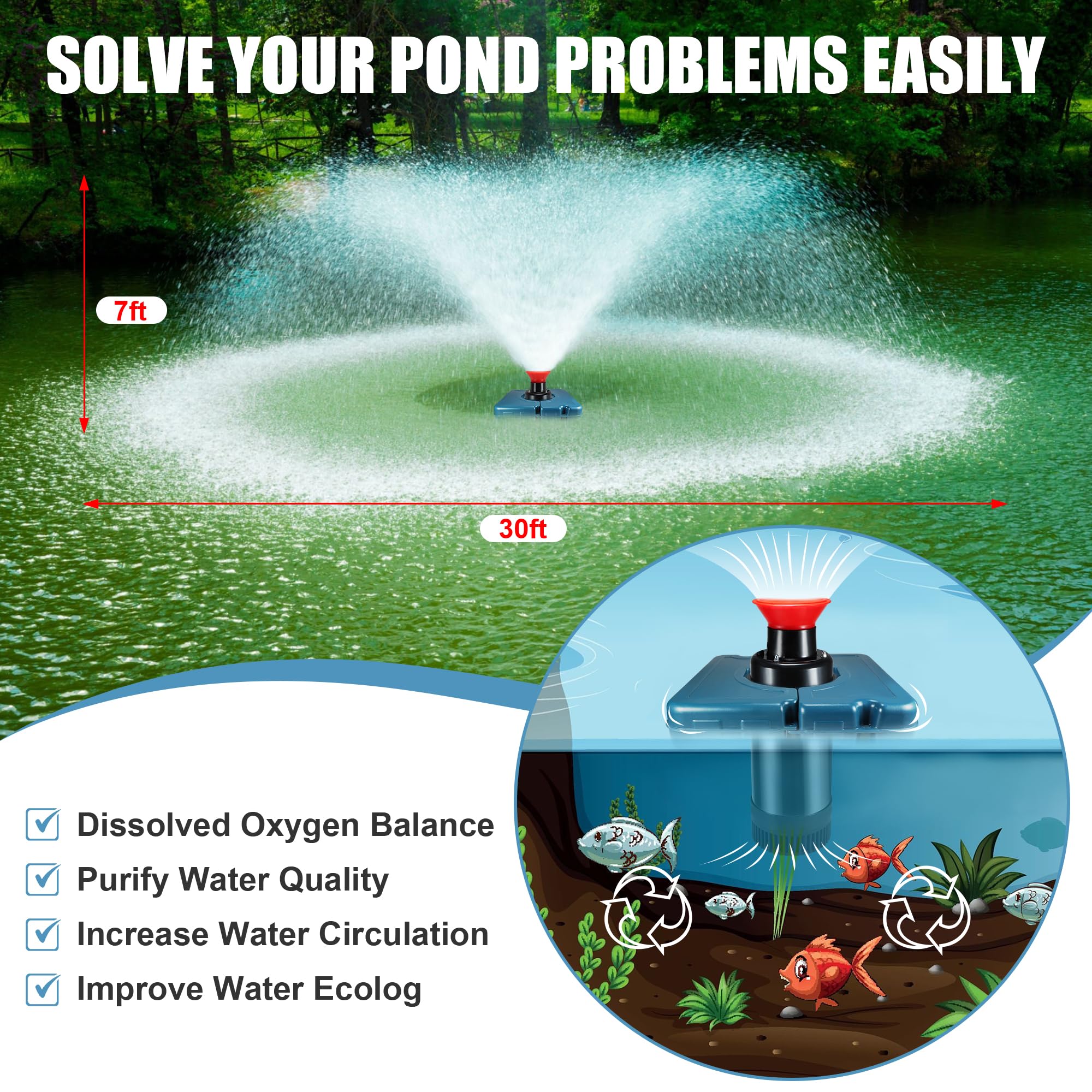 Goldlife Stainless Steel Fountain Body resists corrosion for lasting outdoor use.