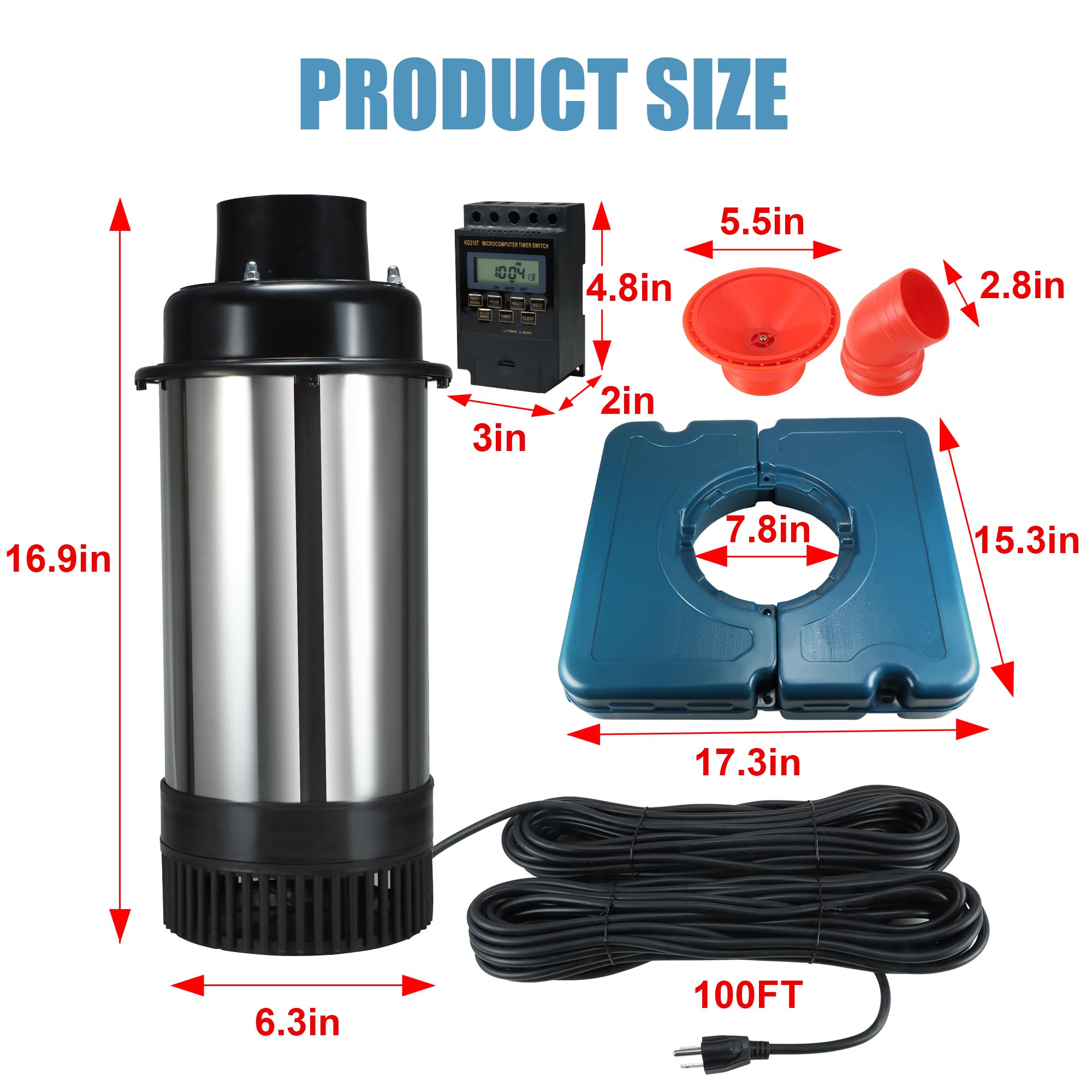 Goldlife Two Pattern Nozzle highlights versatile spray options for ponds.