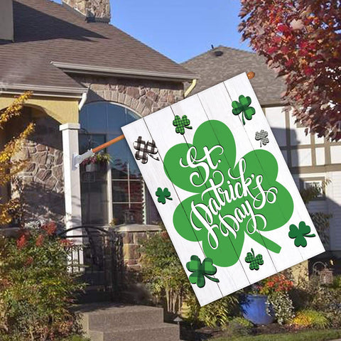 GOMANCHE St Patrick's flag weather resistant for windy days
