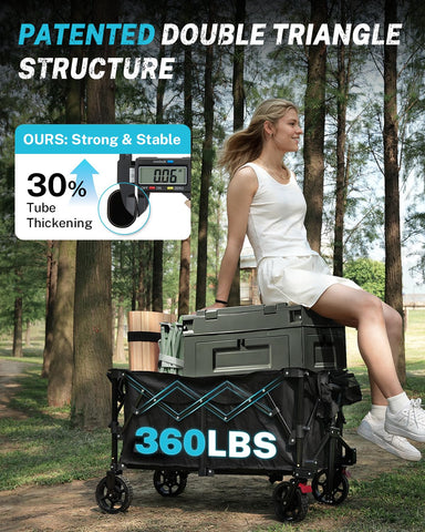 Gonex detachable wheels enable terrain-friendly customization.