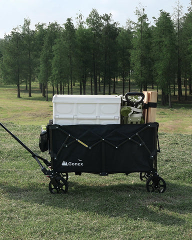 Gonex 220L capacity holds groceries, camping gear, and beach essentials.