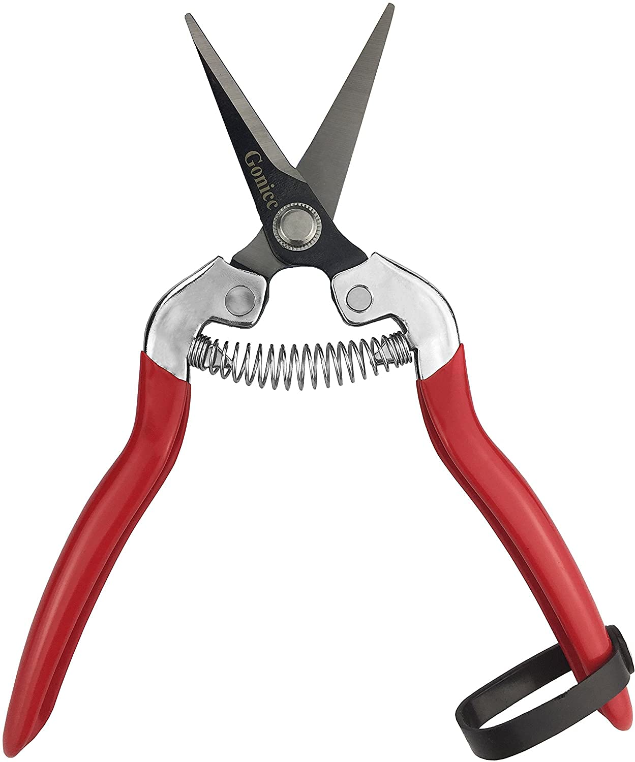 Gonicc pruner with compact ergonomic handle for comfortable long use.
