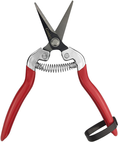 Gonicc pruner with compact ergonomic handle for comfortable long use.