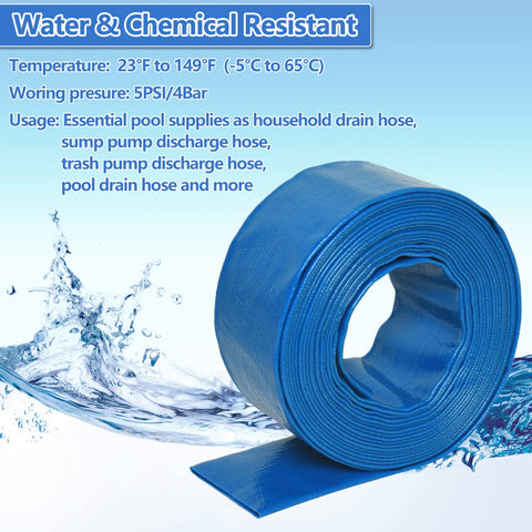Gonioa compact hose folds flat for easy storage