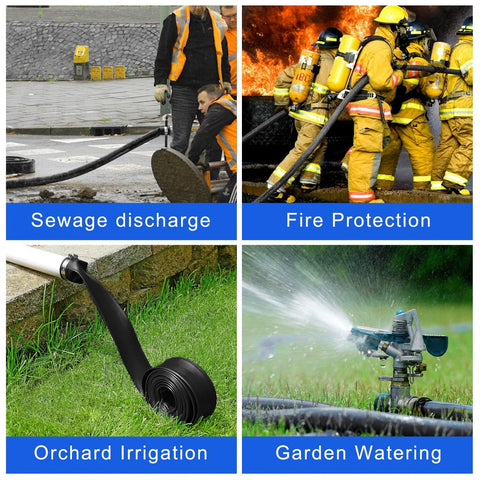 Gonioa PVC pool hose resistant to abrasion for long-lasting use.