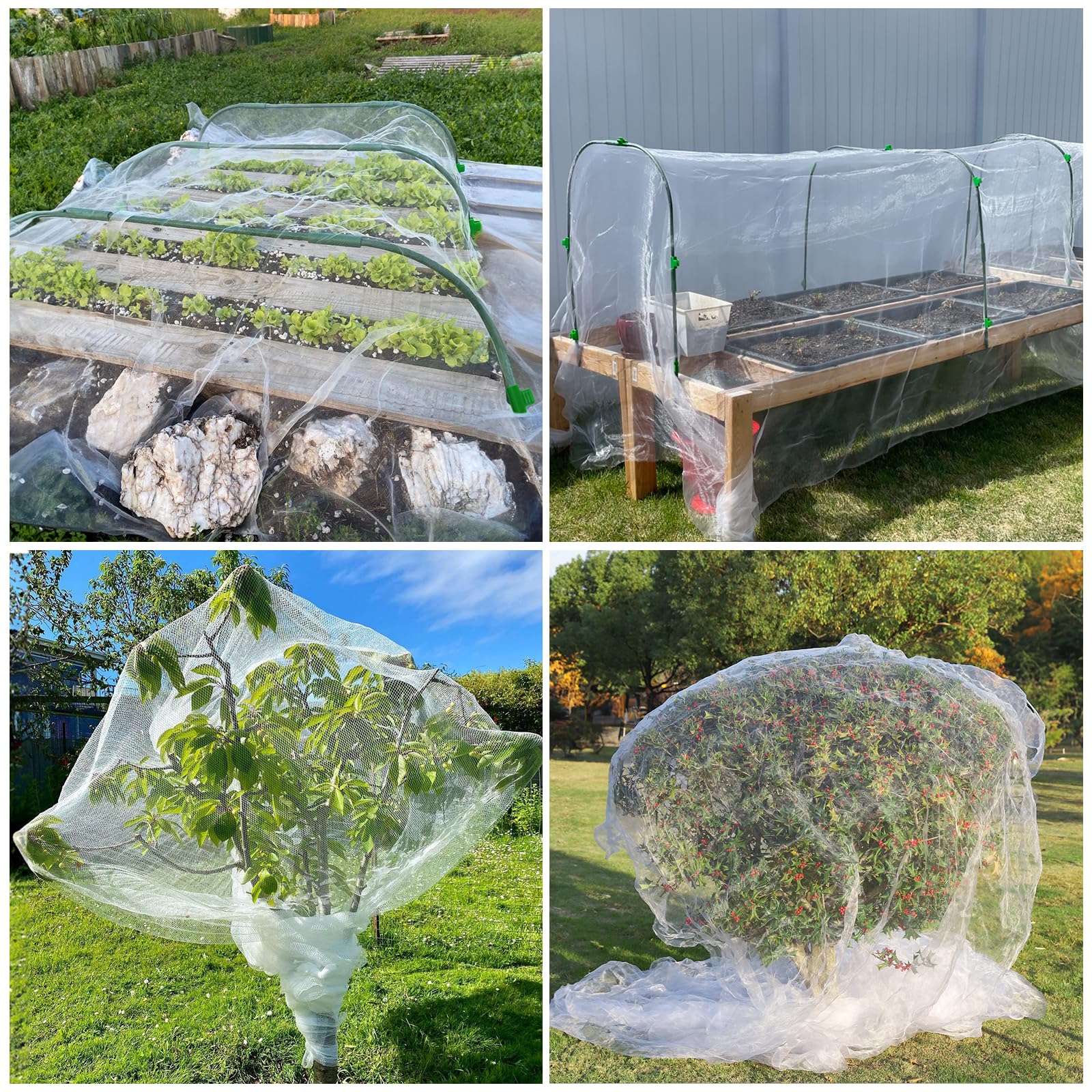 GonLei easy-install design helps you cover plants with confidence