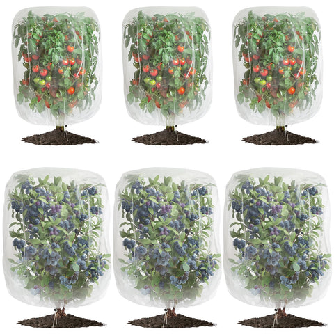 GonLei garden netting 6-pack protects fruit from birds and pests.