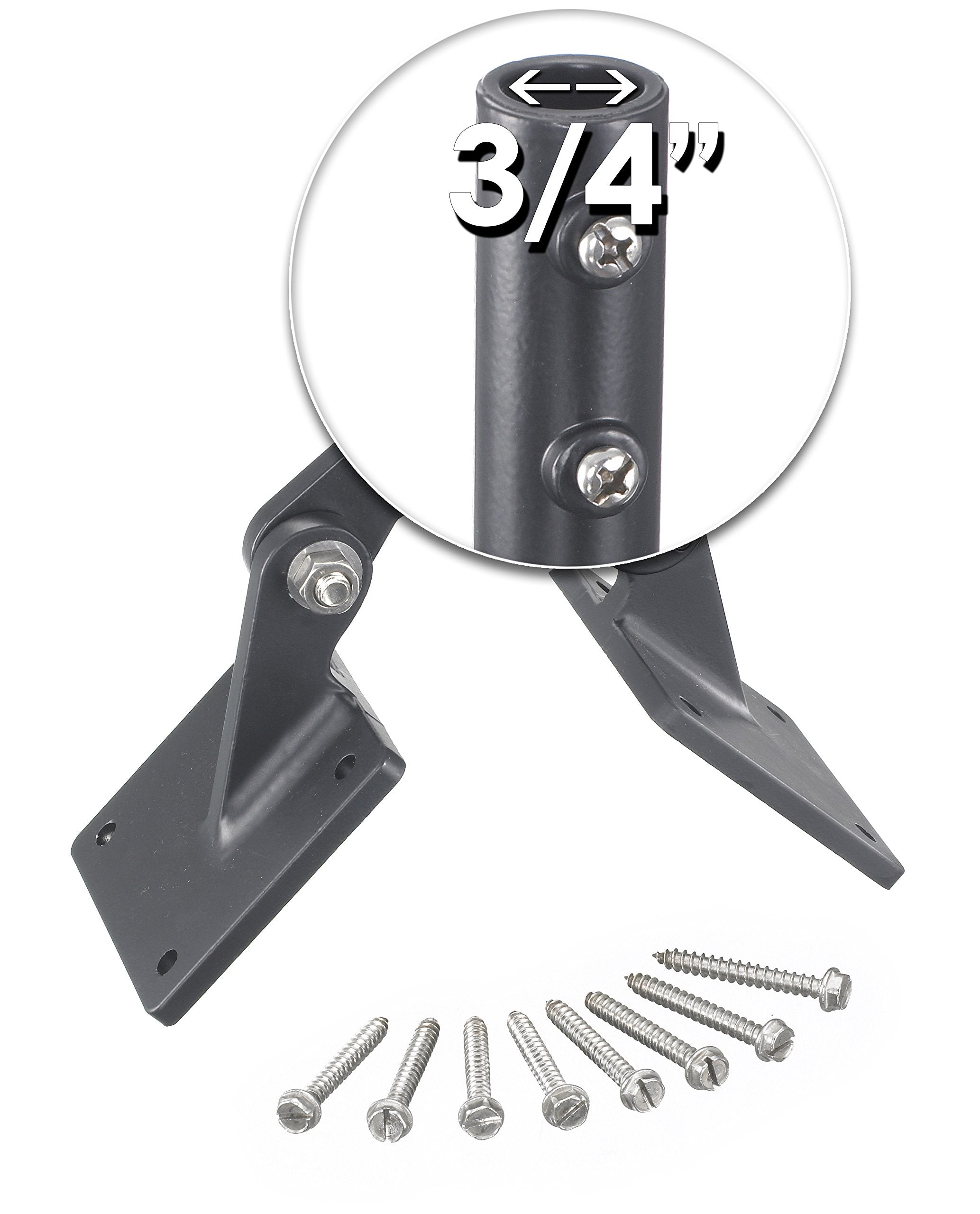 Good Directions 401AL includes stainless steel screws for secure mounting
