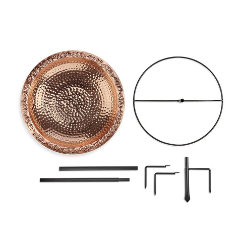 Good Directions BBG18 bird bath in-yard setting invites birds and enhances garden ambiance.