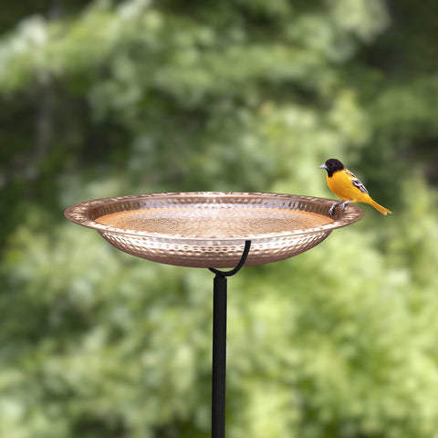 Good Directions polished copper finish adds classic charm to outdoor décor.