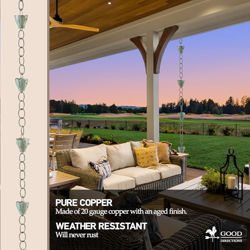 Installation clip included and screwdriver-friendly design for easy setup along the gutter.
