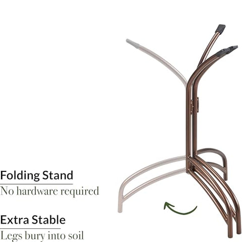 Good Directions Tranquility birdbath features hand-punched interior rim for refined detail.