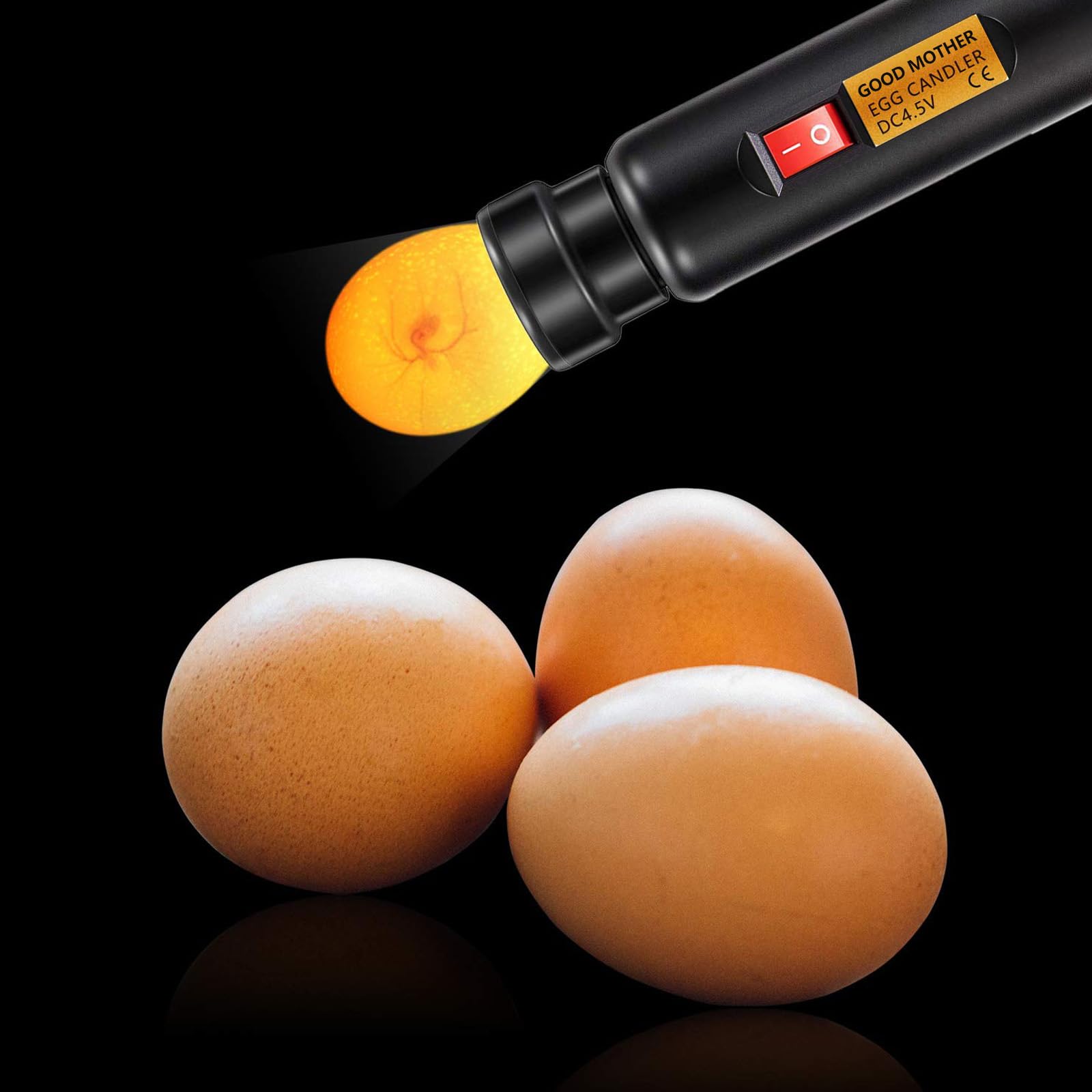 GOOD MOTHER two covers included enables testing various egg sizes easily