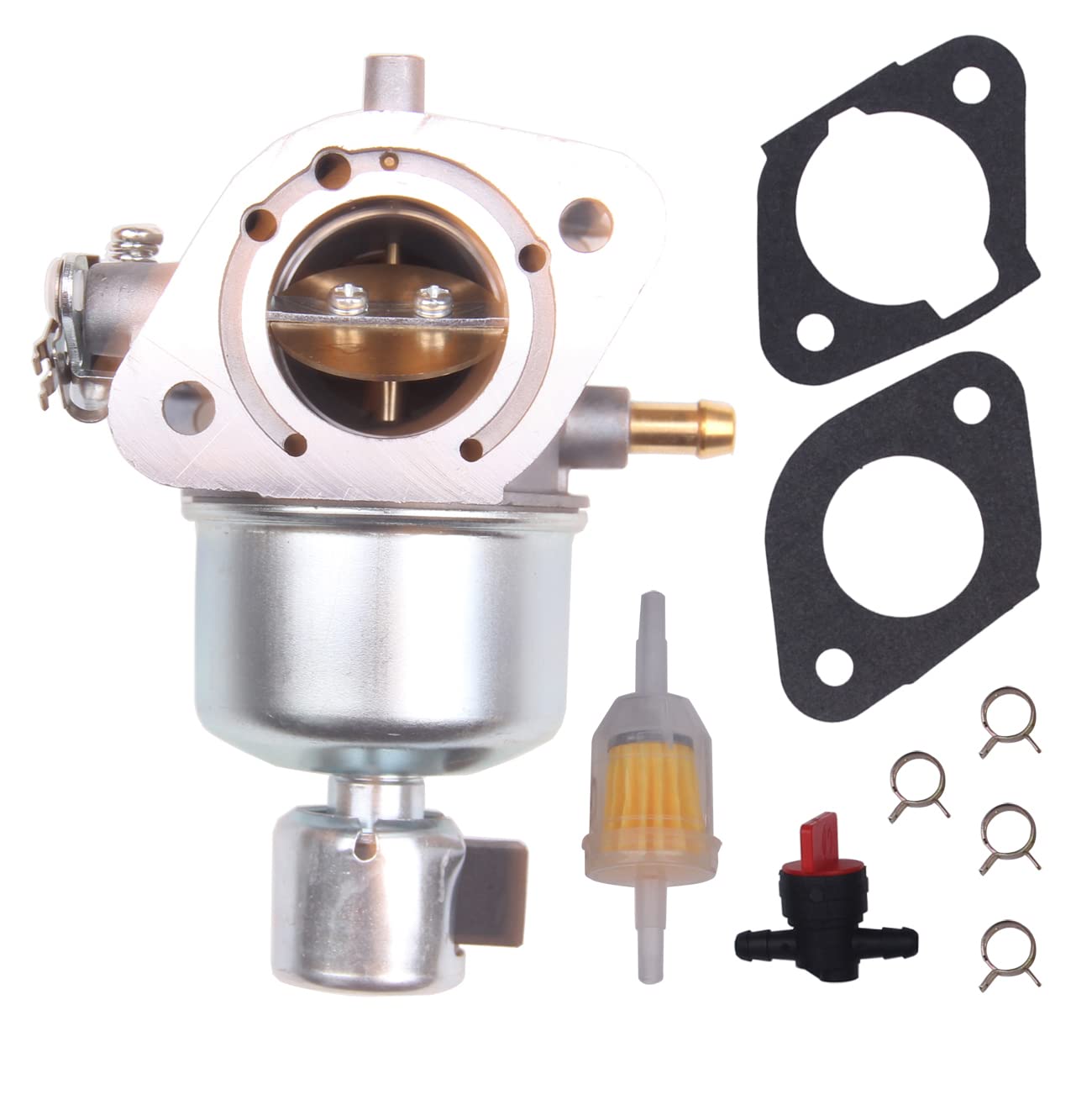 Goodbest Kawasaki FR730V carburetor — front view, ready for reliable engine replacement.