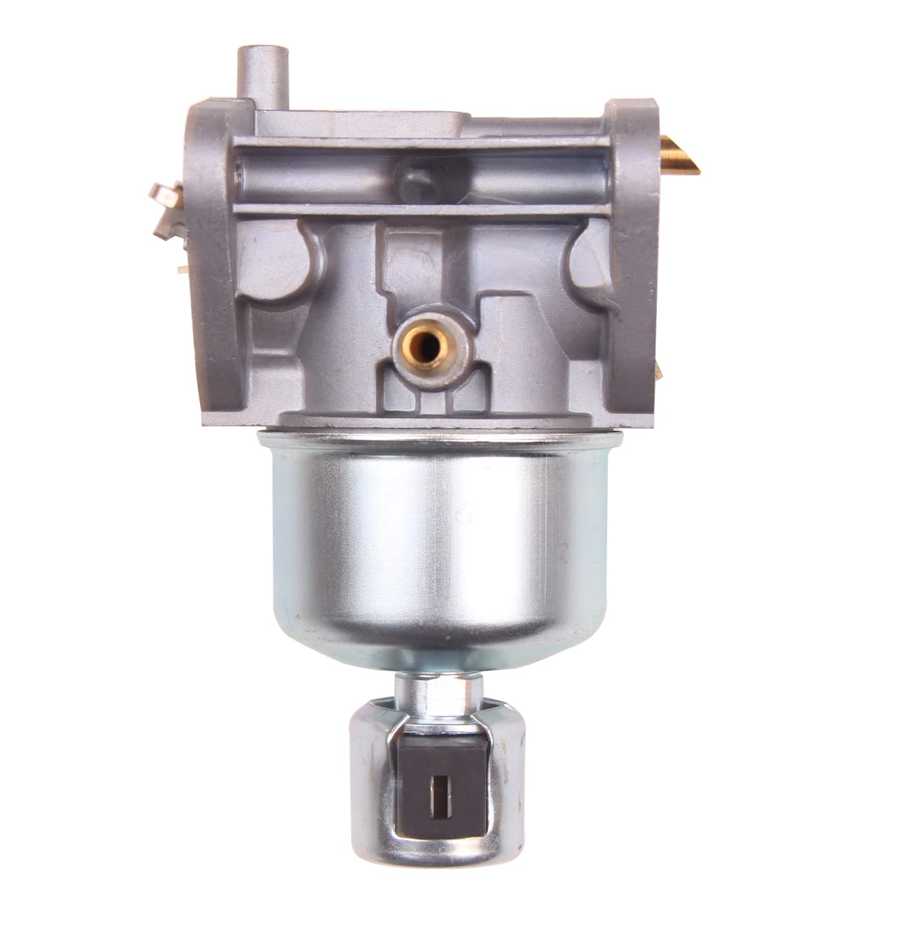 Goodbest Kawasaki FR730V carburetor — label closeup, authentic part with clear compatibility details.