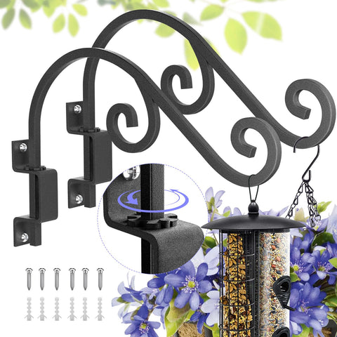 GOODBUY swivel plant hanger 16in with six-direction swivel for flexible placement.