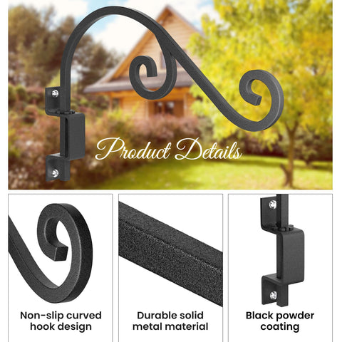 GOODBUY wall-mount plant holder suitable for indoor and outdoor use.