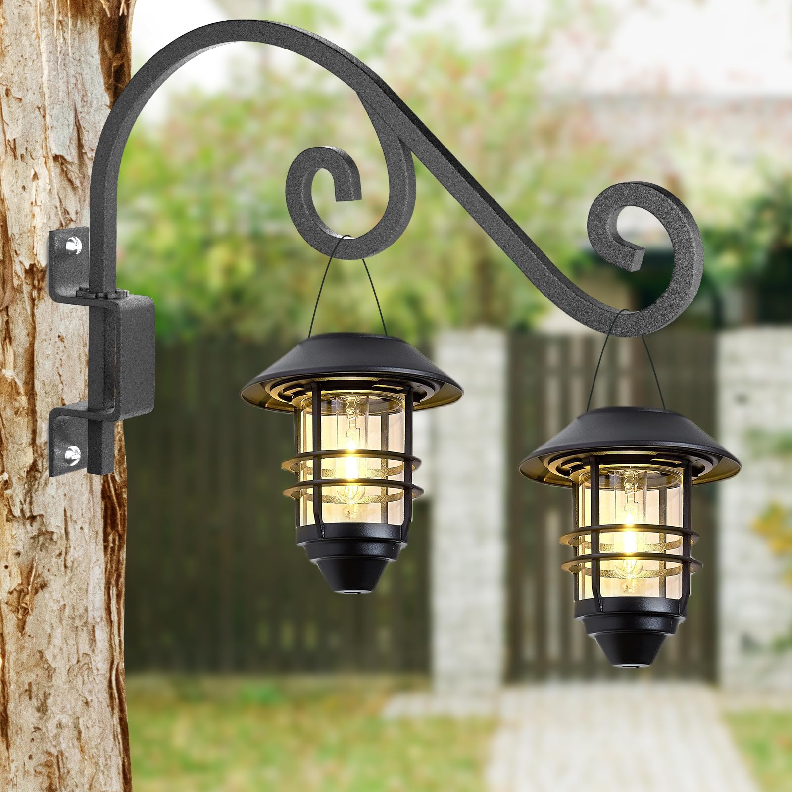 GOODBUY wind chime hanger adds decorative height and stability.
