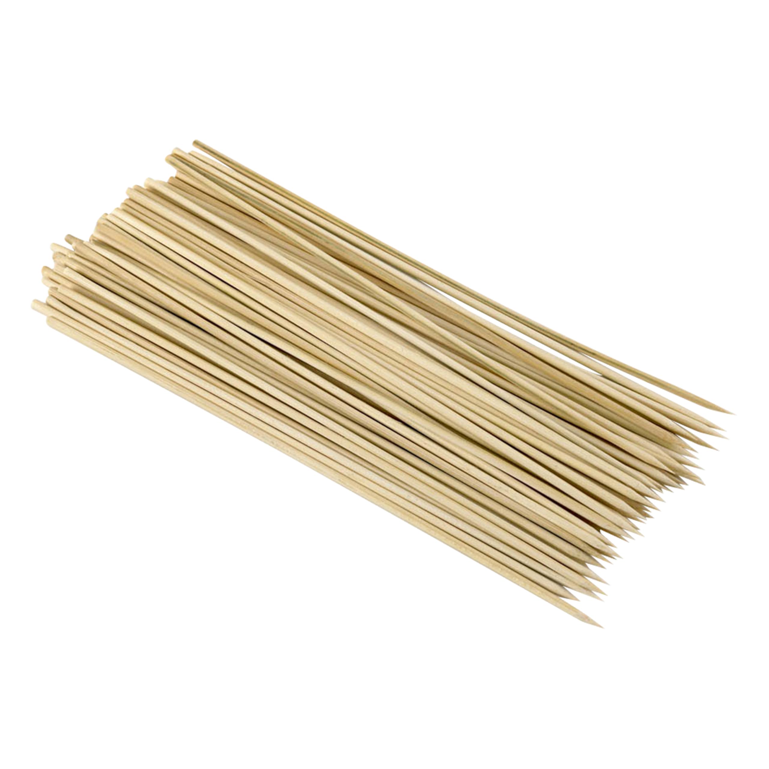 GoodCook bamboo skewers 12-inch, 100-count, ideal for grilling kebabs and entertaining.