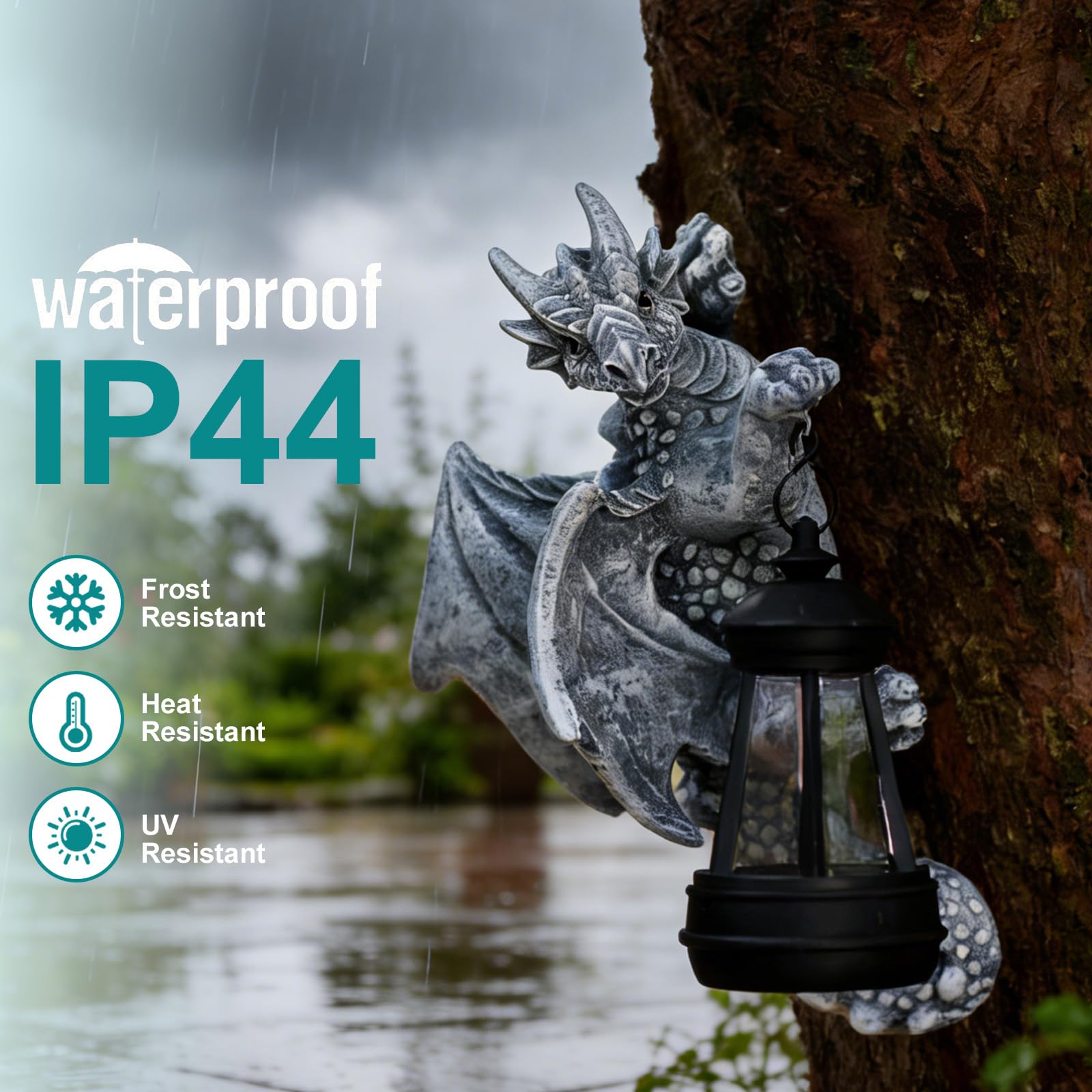 Goodeco Dragon Tree Hugger makes a perfect gift for gardeners and dragon lovers.