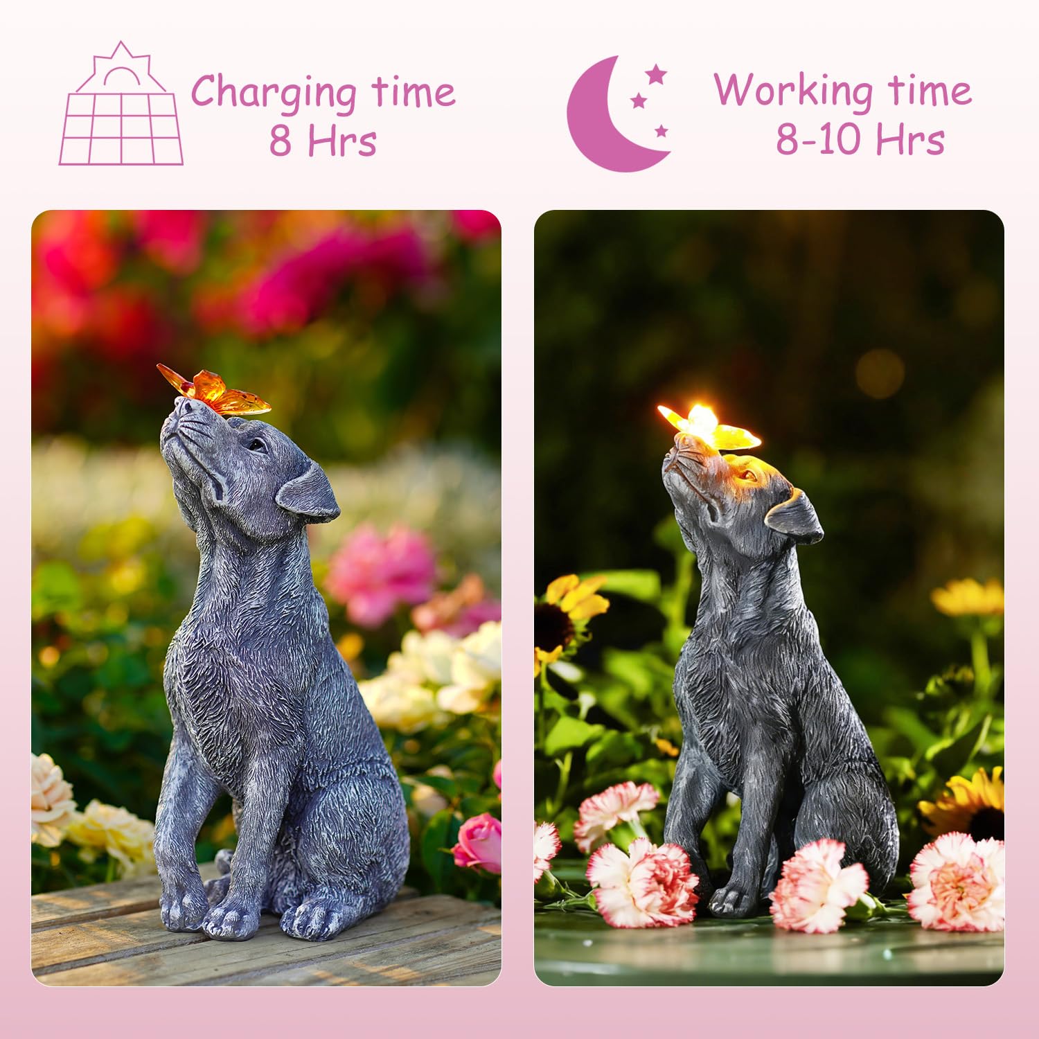 Goodeco easy-to-clean design makes outdoor decoration maintenance simple.