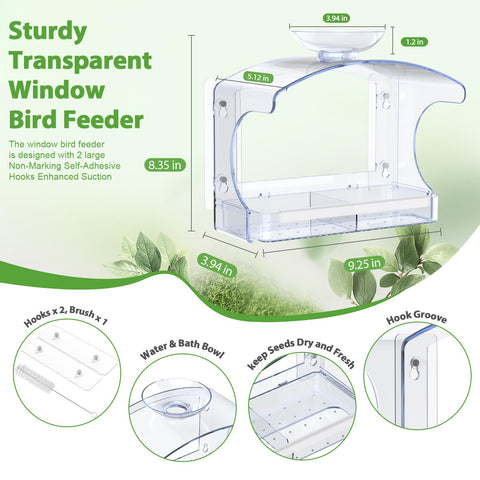 Goodeco strong-suction hooks ensure stable outdoor mounting without wobble.