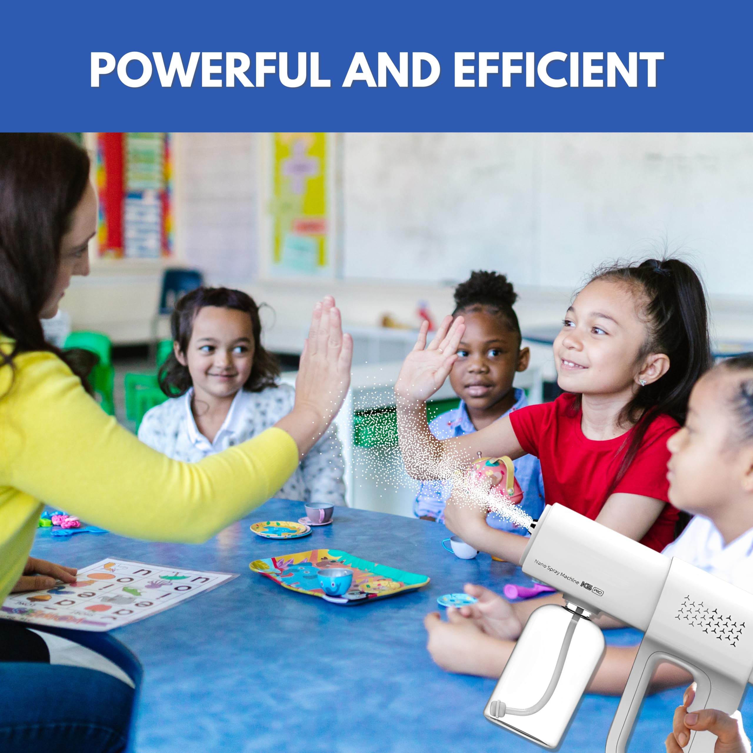 Goodscious K5 Pro compact, portable design for quick sanitizing tasks.