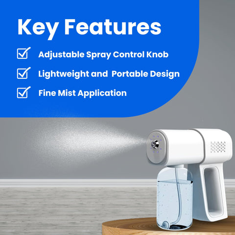 Good Conscious Nano Spray Gun K5 Pro 380ml tank with extended spraying sessions.