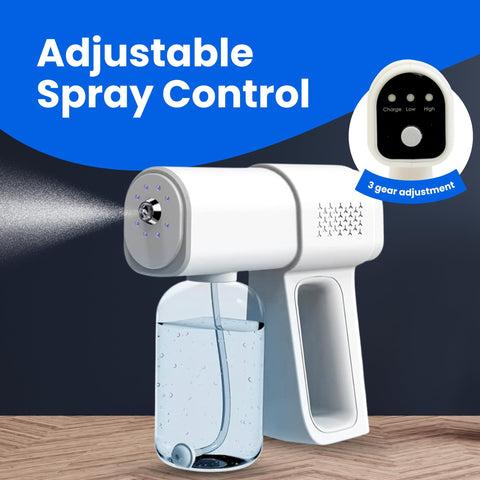 Goodscious Nano Spray Gun K5 Pro cordless handle for easy one-handed use.
