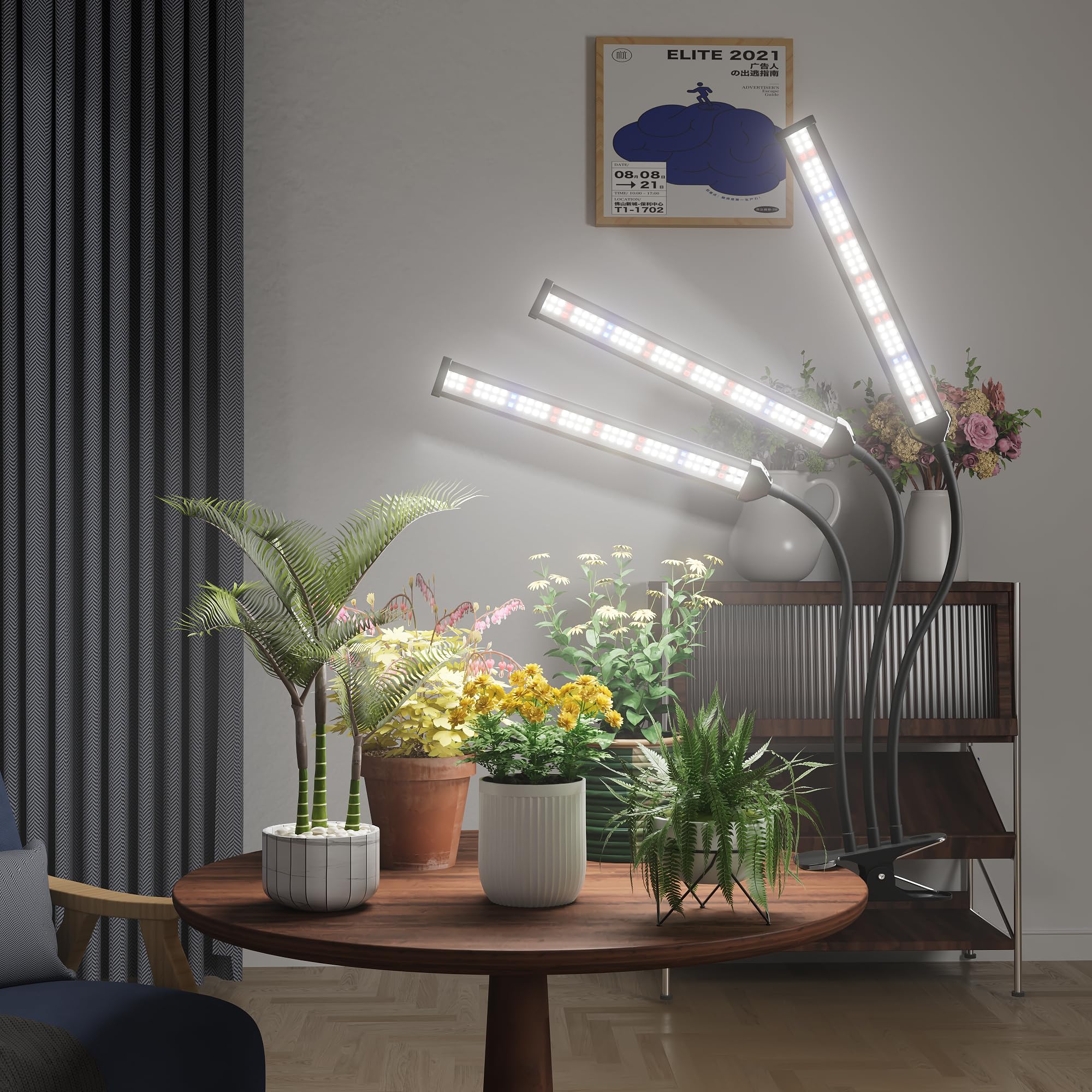 GooingTop energy-efficient 27W lamp for cost-effective indoor gardening.