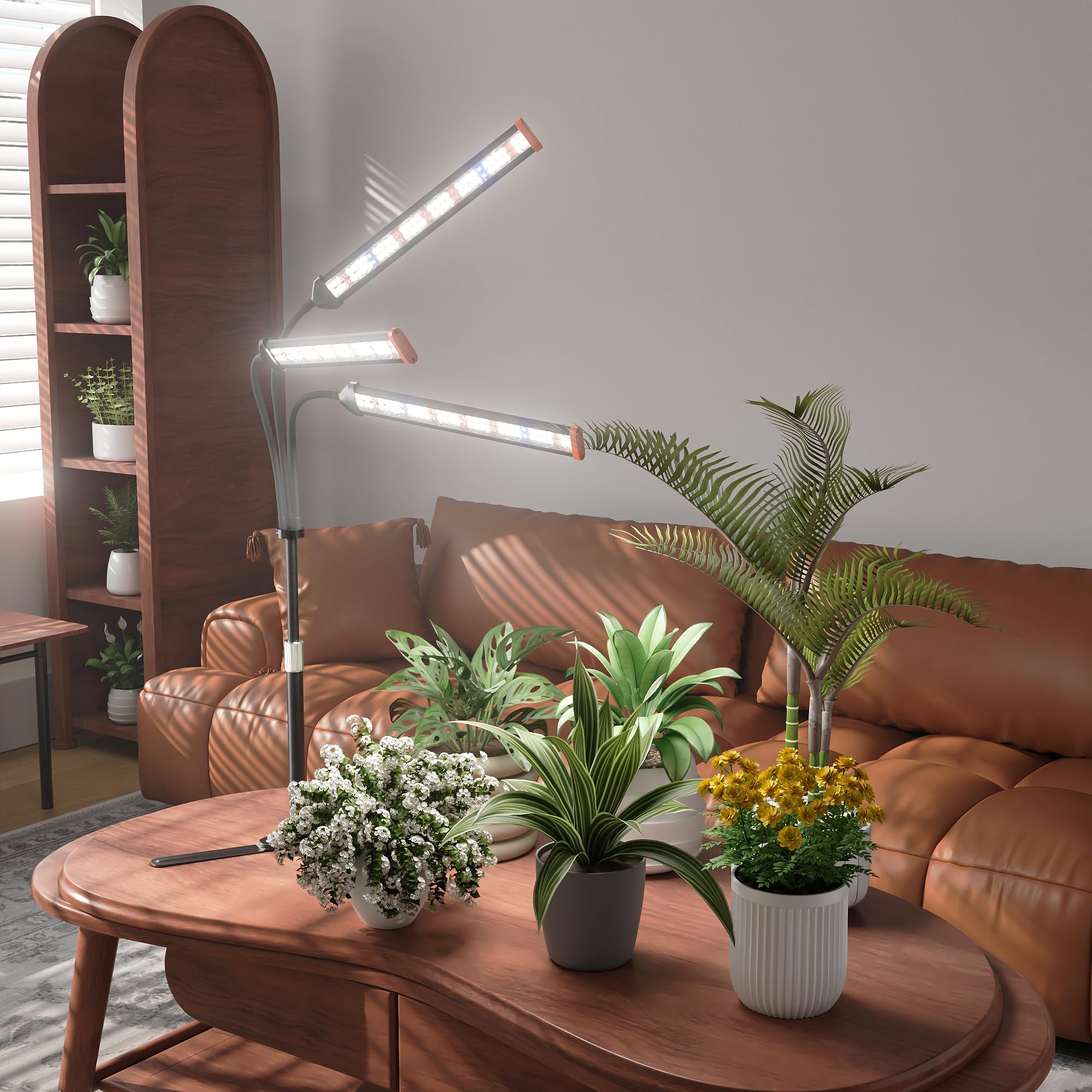 GooingTop Grow Light 24W energy-efficient design lowers electricity use.
