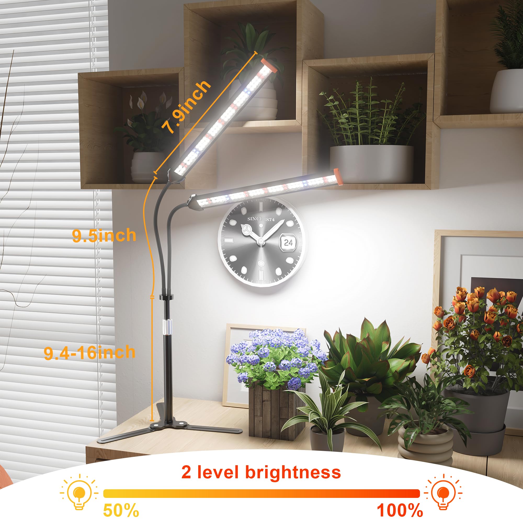 GooingTop light with 3 timer options for flexible daily schedules