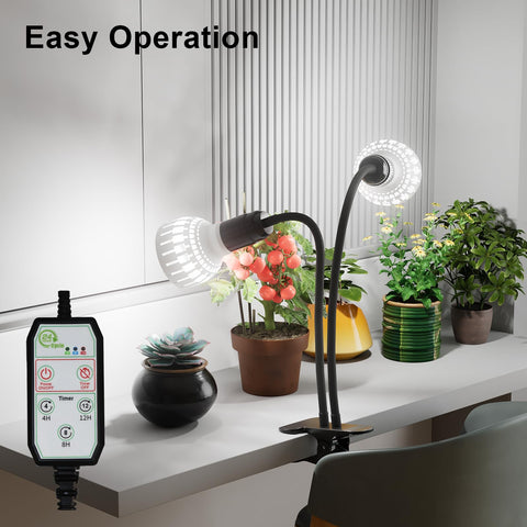 GooingTop 24W energy-saving design lowers electricity use for daily plant care