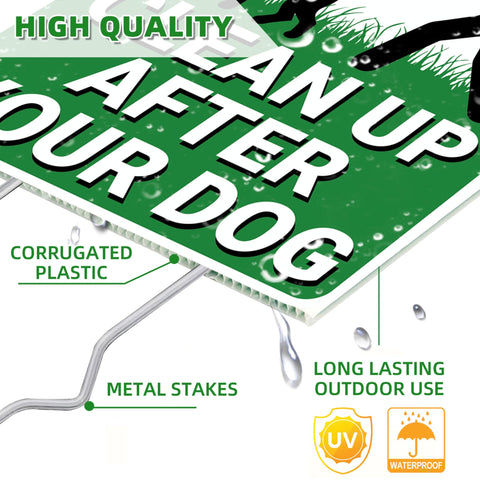 Goolife metal stakes provide stable support in windy weather.