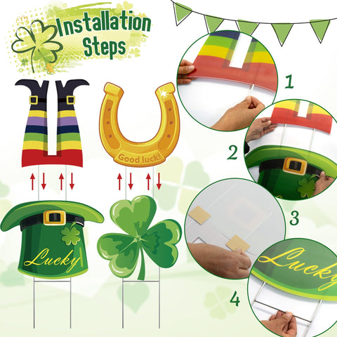 Goolife yard sign stakes provide sturdy outdoor support.