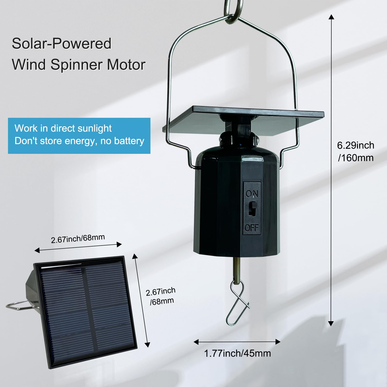 GOOLLYRUSIM easy-switch-hanging-install demonstrates quick setup and operation.