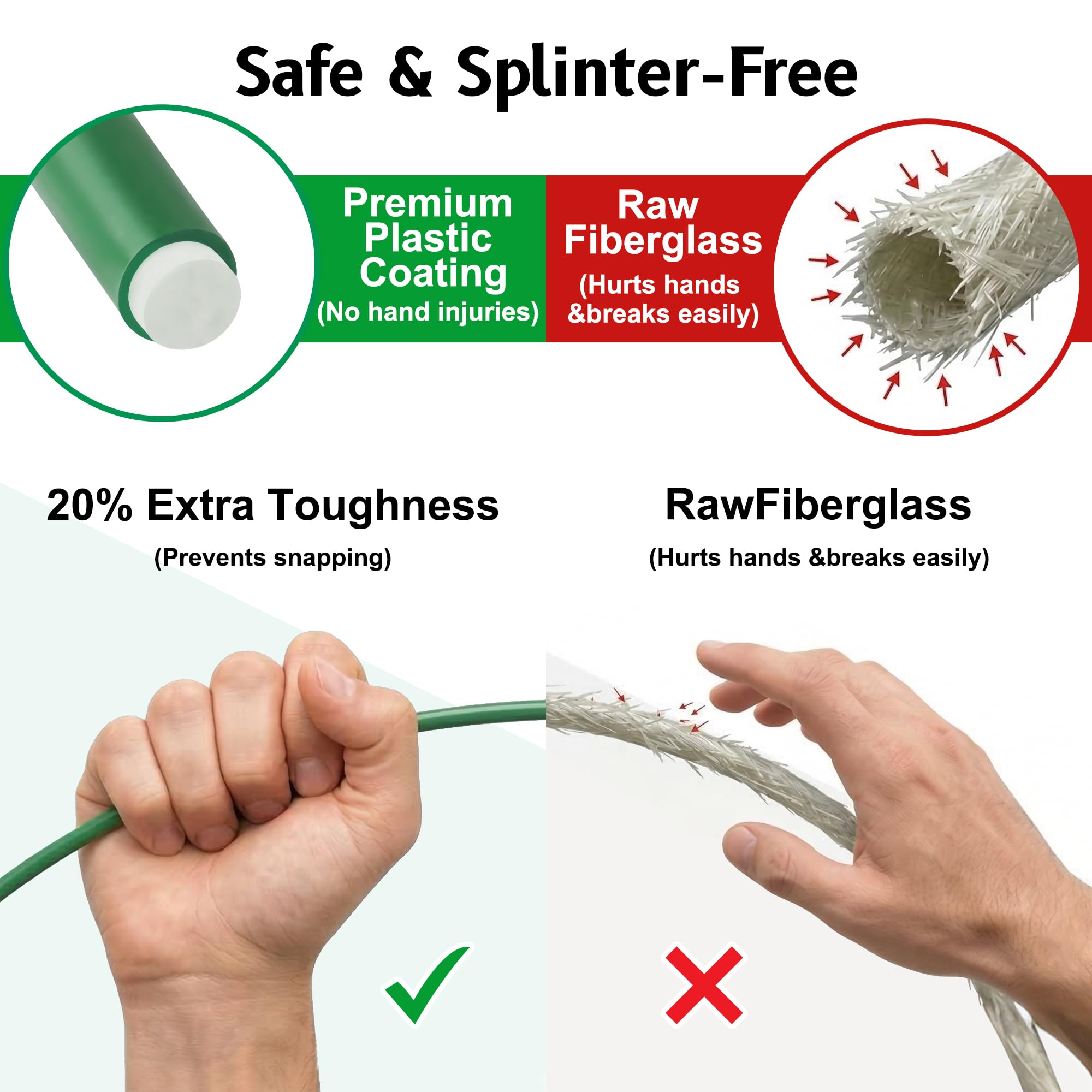 GOONMILL protects ripening veggies with a tight barrier against squirrels, rabbits, and birds.