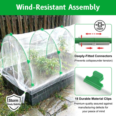 GOONMILL 3 to 4 feet width design keeps arches strong without bending.