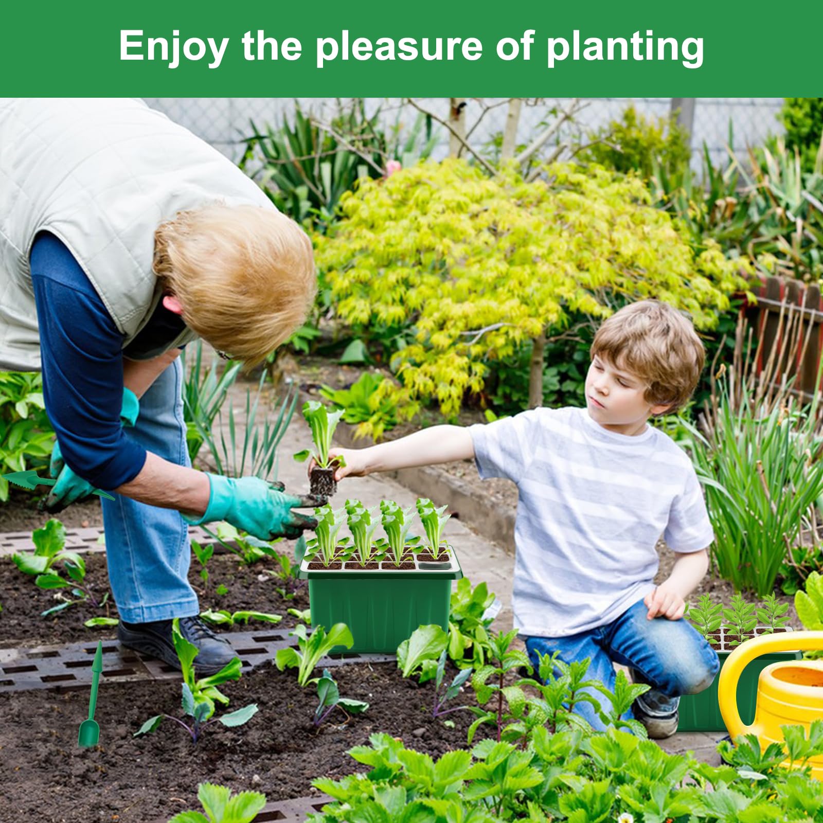 GOONMILL indoor greenhouse system is ideal for seedlings and cuttings.