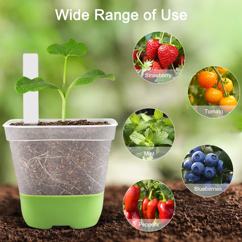 GOONMILL plant-labels included help organize seedling batches.