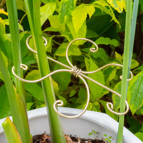 Goooxim indoor garden setup with these stakes supports upright stems.