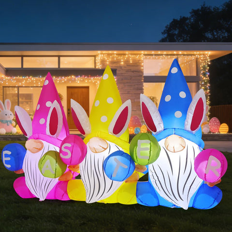 GOOSH easy-setup inflatables kit with stakes and storage bag