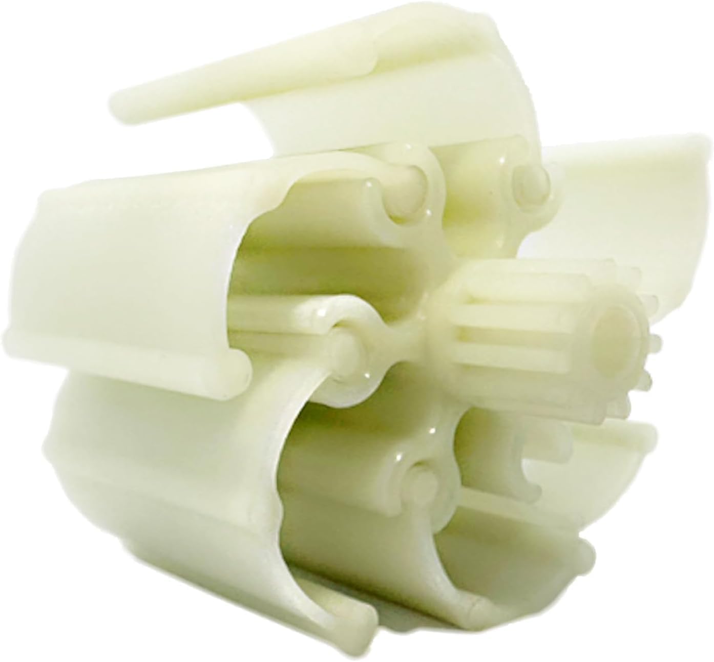 Goosuroo PVXH038SA turbine hub detail showing durable polymer for longer life.