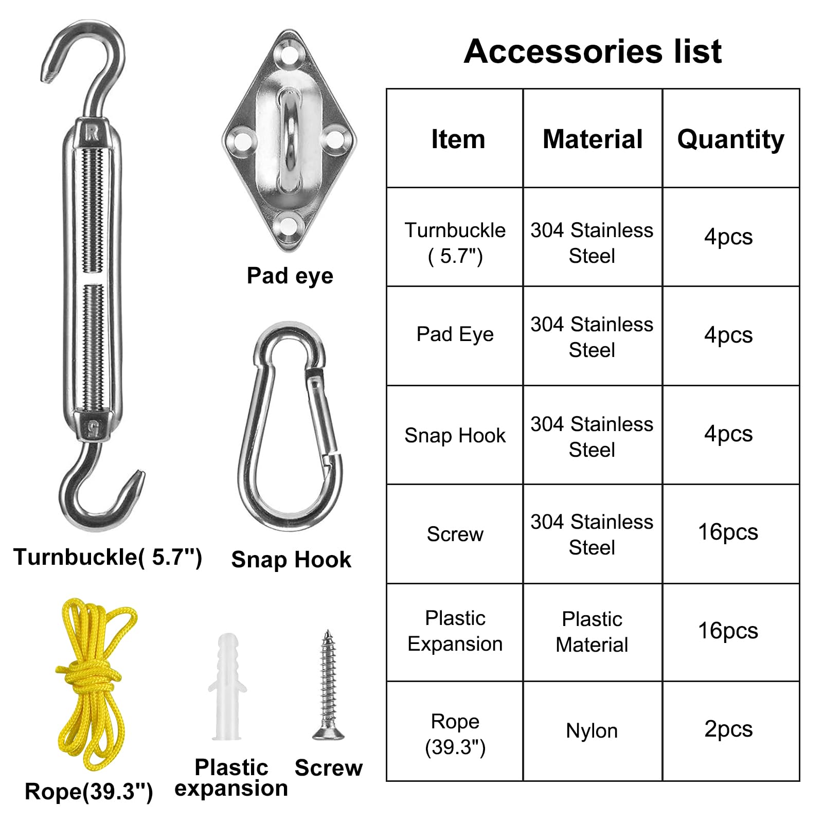 GoosWexmzl screw set and plastic expansion for solid mounting