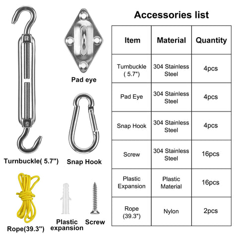 GoosWexmzl screw set and plastic expansion for solid mounting