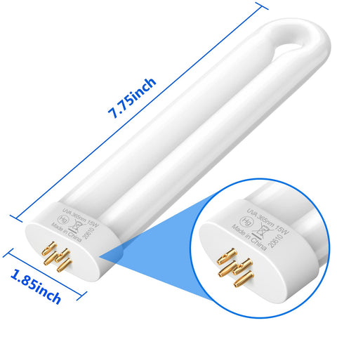 GOOTOP 4-pin base replacement bulb for GOOTOP zappers.