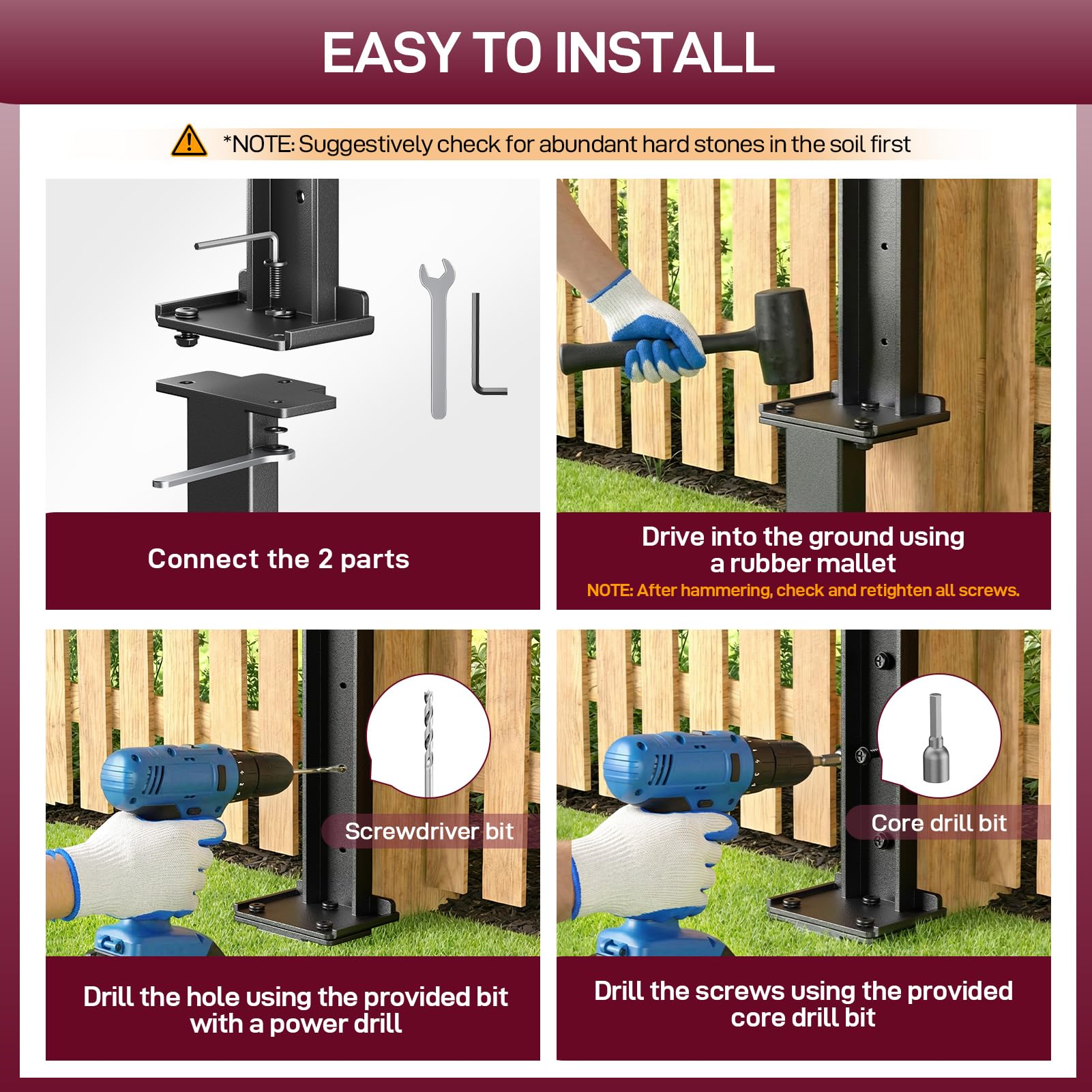 Goovilla easy installation guide shows step-by-step DIY success.