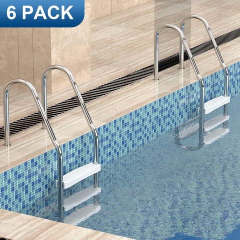Goovilla pool ladder steps come with installation manual for quick setup